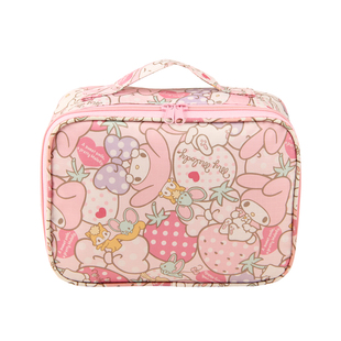 旅行化妆包便携收纳包卡通手提洗漱包美乐蒂KT化妆品包防水女包包