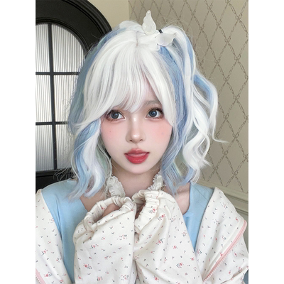 alicegarden挑染短卷发