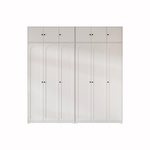 2026新款爆款金属衣柜家用卧室简易钢制组装出租房铁皮防尘挂衣橱