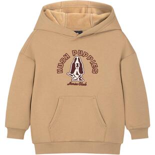 【25冬新品】暇步士童装儿童卫衣男童卡通连帽上衣女童加绒套头衫