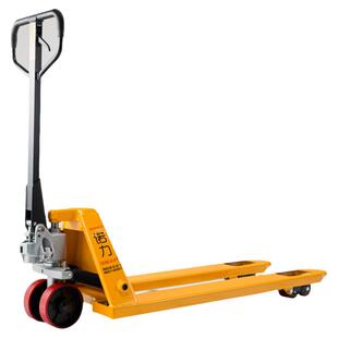 诺力叉车手动液压搬运车升降托盘车超短型超窄型手动装卸地牛叉车