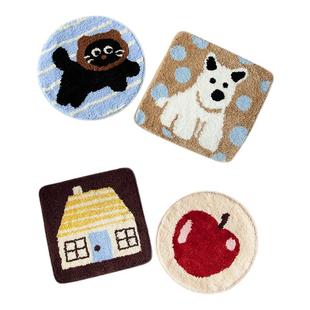 Moreover乐园日记簇绒椅垫家用沙发垫子四季通用办公室防滑坐垫