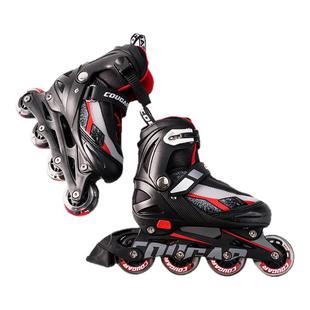 美洲狮儿童溜冰鞋轮滑鞋男童初学者专业学生滑冰鞋女童旱冰鞋成人