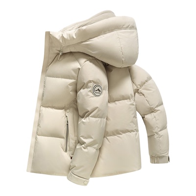 鸭鸭羽绒服男士短款加厚