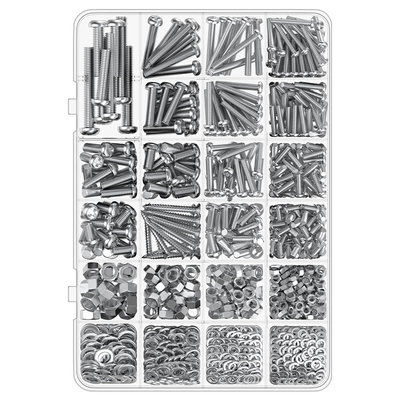 浦派螺丝螺母垫片套装规格齐全