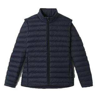 迪卡侬女士长袖保暖夹克秋冬户外健身防泼水抗风长袖运动外套SAG2