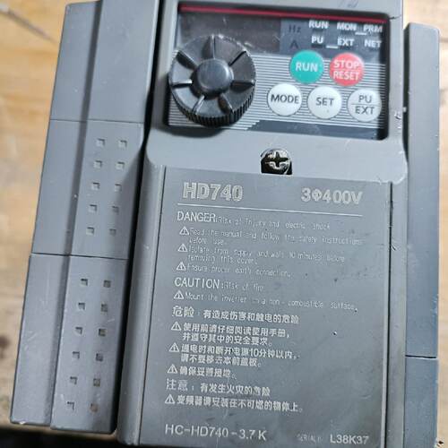 HD740-3.7K，HECHUAN变频器，380V，3.7