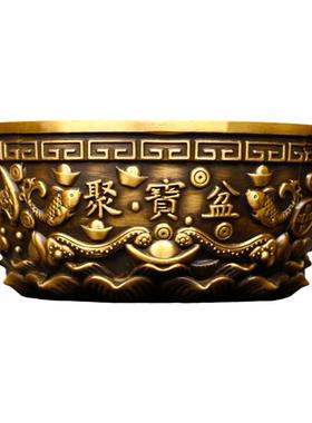 纯铜祝福中式客厅店铺聚宝盆