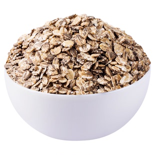 【规格齐全】生黑麦片非即食黑燕麦粥杂粮早餐学生粥熬粥豆浆材料