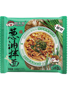 泡面班干部袋装非油炸葱油拌面免煮炸酱面方便面速食整箱批发面条