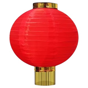 灯笼舞蹈道具中华全家福红色可折叠三连串元旦新年跳舞表演出专用