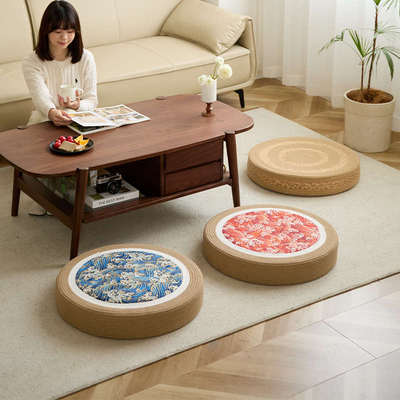 客厅大草哪吒蒲团坐垫地上坐墩榻榻米打坐禅修专用垫懒人跪拜家用