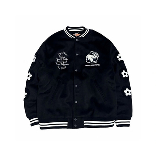 【朴宰范同款】VandyThePink 复活节限定兔子棒球服夹克 男女同款