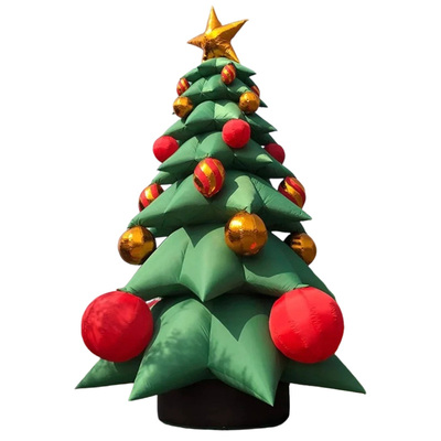 圣诞节老人爬墙气模定制工厂直发