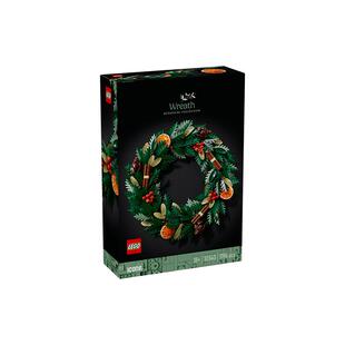 【自营】LEGO乐高10340圣诞花环拼搭积木收藏摆件男女孩礼物推荐