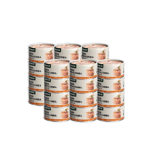 网易严选猫罐头鸡丝虾仁滋补高汤白肉高温锁鲜蒸煮低敏增肥