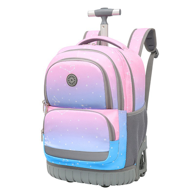 背拉两用背包大容量中小学生拉杆书包2023新款旅行箱包高中双肩包