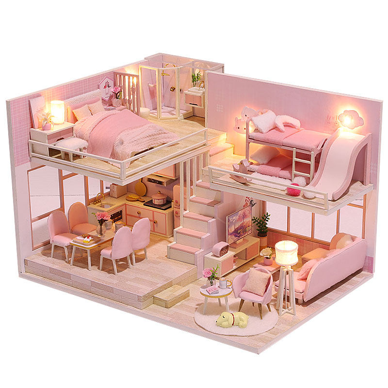 亲手搭建浪漫小屋珍藏甜蜜时光
