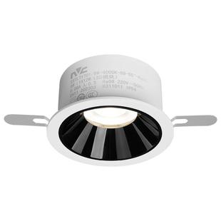 雷士照明防水筒灯全光谱厕所无主灯led射灯卫生间浴室75mm清羽