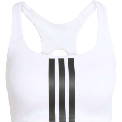 adidas阿迪达斯女子中强度速干美背可拆卸胸垫运动健身内衣KA0103