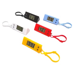 简约迷你时间表学生考试专用电子表宿舍桌面小时钟便携钥匙小挂表