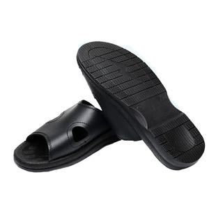 防静电拖鞋ESD工作鞋SPU加厚软底凉拖鞋电子厂无尘车间防滑男女款