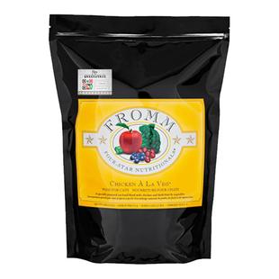 【自营】Fromm福摩 经典鸡⾁蔬果全猫粮10LB温和滋补 适口性好