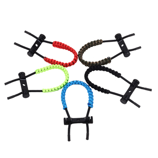 弓箭麻花腕绳腕带复合弓射箭护弓绳复合弓专业竞技防脱落射箭配件