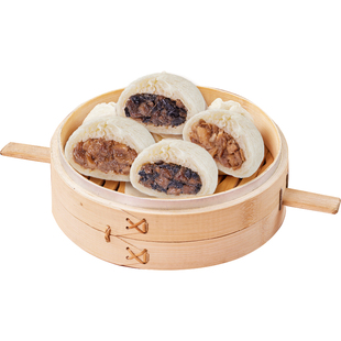 云南特产牛肝松茸菌破酥包子营养早餐加热速面点小吃【2件包邮】
