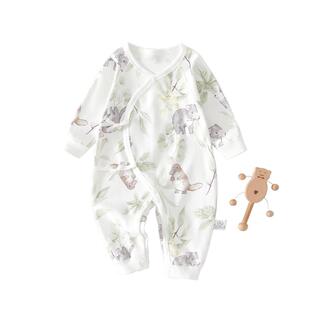 新生儿婴儿衣服春秋款0到3个月初生宝宝连体衣52码a类纯棉秋装男6