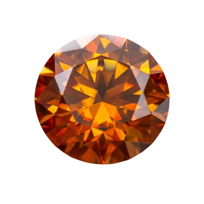 1克拉圆形D色彩色莫桑钻小厘石过钻笔碎钻裸石DIY戒面首饰品配石