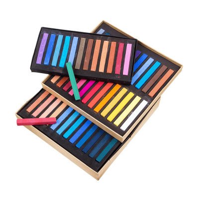 马利色粉美术画画专用色粉笔自由树脂粘土专用颜料bjd粉彩粉画棒