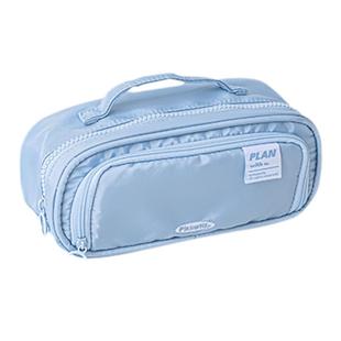 Planwith笔袋大容量女生2026新款文具盒小众不撞款简约奏折铅笔袋初高中男女学生用高颜值文具袋男孩款铅笔盒