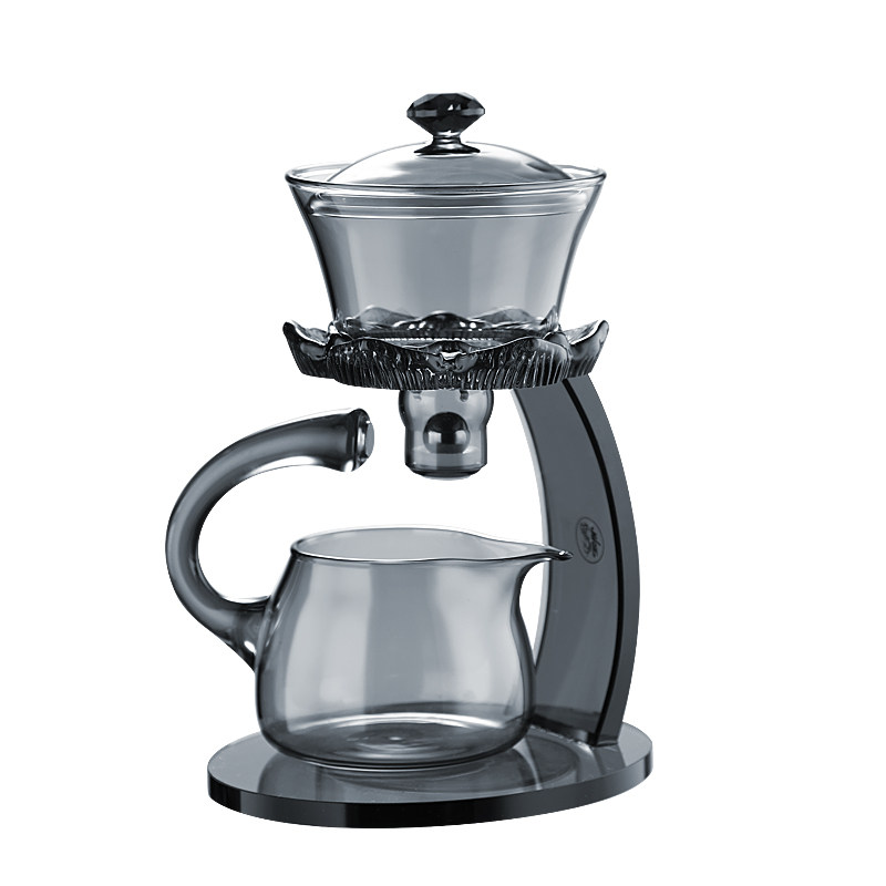 莲运玻璃自动泡茶壶功夫茶具套装家用高档轻奢懒人泡茶神器礼盒