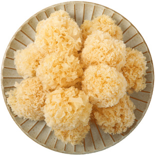 椴木小银耳干货野生糯银耳羹即食冲泡易出胶雪白木耳无硫炖煮新鲜