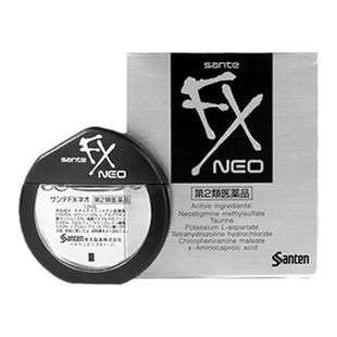 日本参天FX眼药水 金银玫瑰滴眼液缓解眼疲劳干涩去红血丝12ml