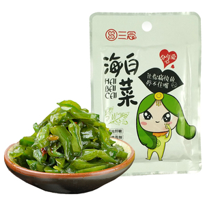 香辣海白菜10袋小包装海带丝结片