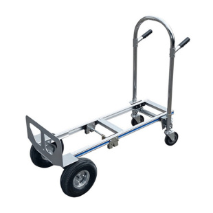 铝合金老虎车折叠推拉车四轮平板拖车载重王快递物流搬运车运输车