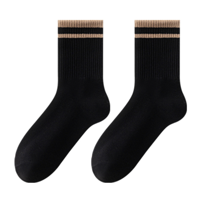 都市丽人新疆长绒棉透气女中筒袜