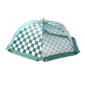 饭菜罩子盖菜罩可折叠新款防苍蝇餐桌剩菜食物罩家用神器防尘遮伞