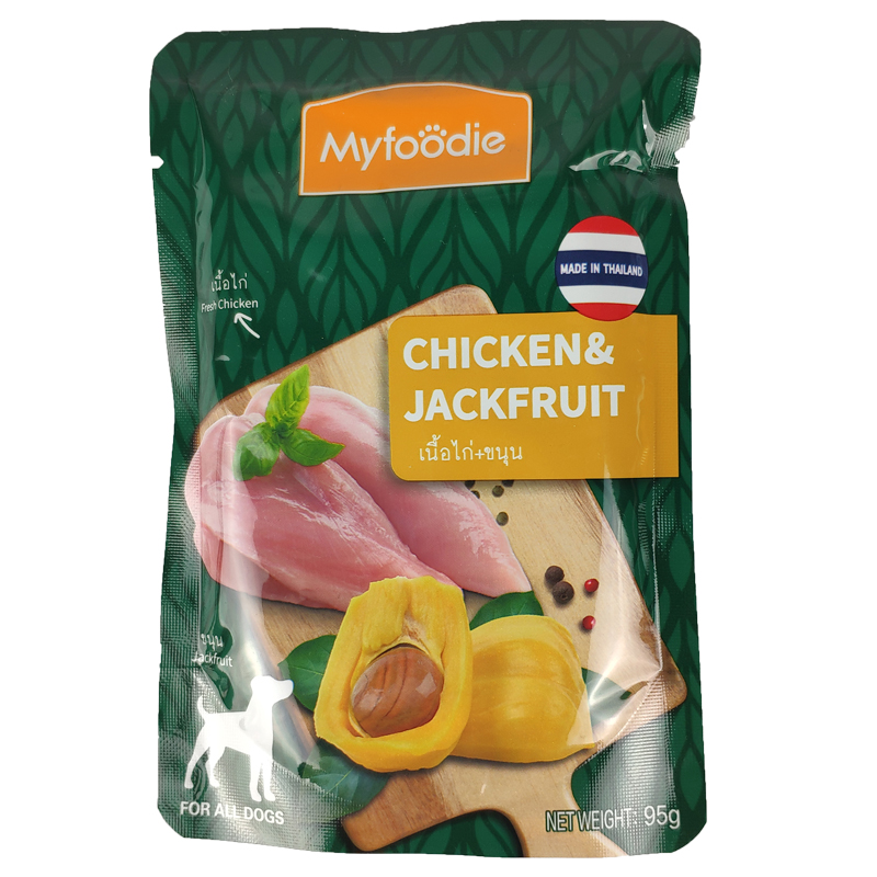 麦富迪狗零食鸡肉水果肉酱料包补充营养犬湿粮狗罐头拌饭95g*24袋