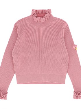 3件5折 Little英国Angels Face FW25女宝宝卫衣针织外套纱纱半裙