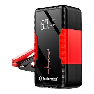 小能人汽车电瓶应急启动电源12V车载打火搭电宝神器强起强启动器