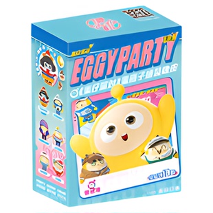 卡游 蛋仔派对橡皮蛋搭子拼装人偶第2弹卡片周边玩具正版盲盒公仔