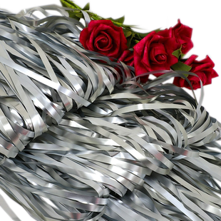 雨丝帘万圣节镭射拉花彩带生日婚庆派对婚庆拍照吊顶会场装饰背景