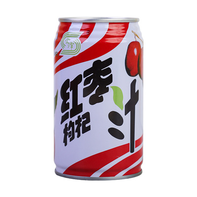 圣泽红枣枸杞汁易拉罐装320ml