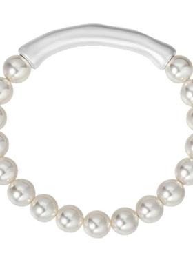 轻奢竹节珍珠款手链女款