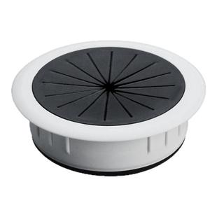 电脑办公桌穿线孔盖板塑料穿线盒封口盖书桌装饰圈开孔开洞圆孔盖