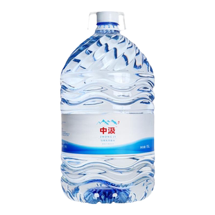 中汲饮用天然泉水15L*5桶包邮家庭超大瓶桶装饮用泡茶水非矿泉水