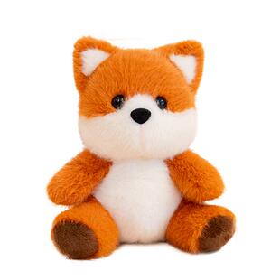 海利伟掌中宝毛绒玩具狐狸小象玩偶公仔桌伴安抚娃娃男女礼物摆件